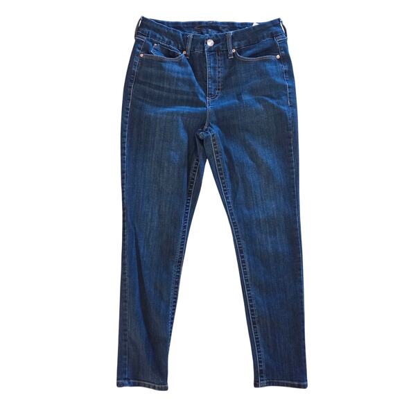Low Rise Seven Jeans Dark Blue Women's Size 12 - Picture 1 of 8